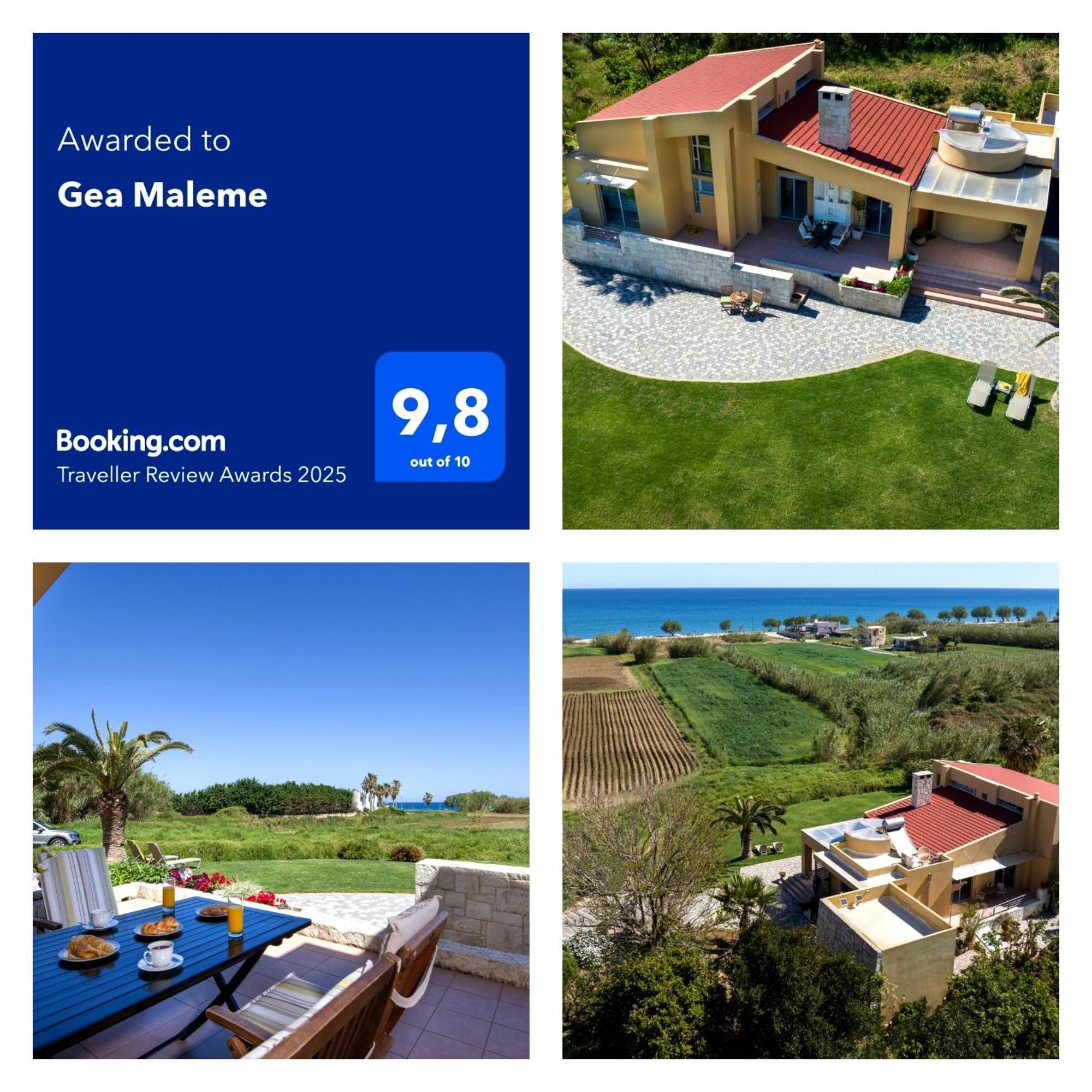 Villa Gea Maleme Esterno foto